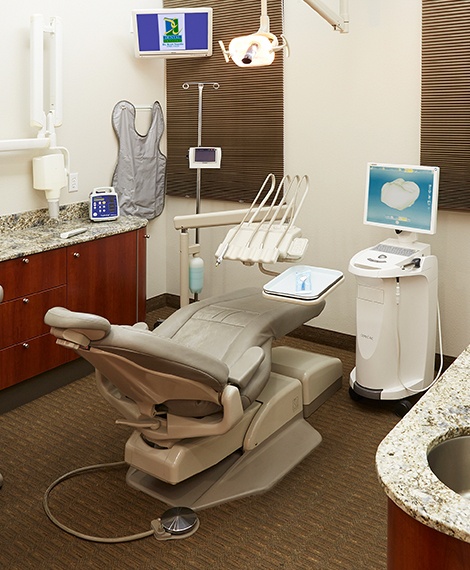 Dental exam room